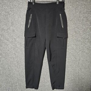 Athleta Women's Black Endless Cargo Pant S/467187-00  SIZE 6 Read Description